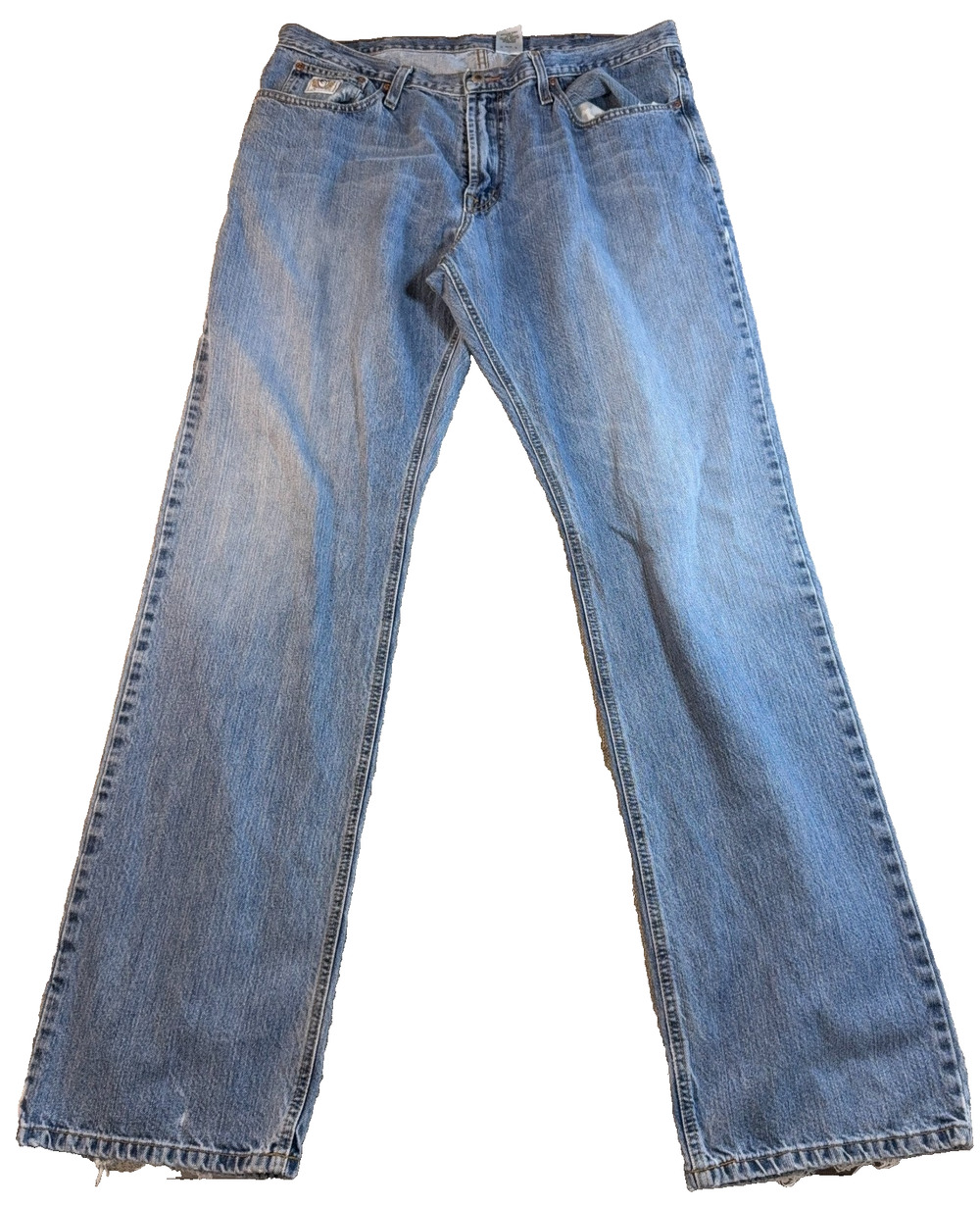 Cinch MB92834003 Jeans Mens 38x38 Actual 39x35.5 Western Cowboy Distressed